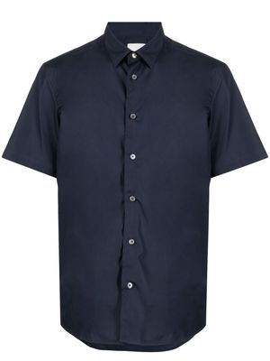 Paul Smith short-sleeve cotton shirt - Blue
