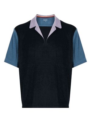 Paul Smith short-sleeve loungewear polo shirt - Blue