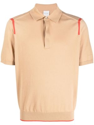 Paul Smith short-sleeve polo shirt - Brown