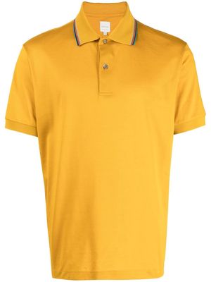 Paul Smith short-sleeve polo shirt - Yellow