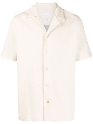 Paul Smith short-sleeve textured shirt - Neutrals