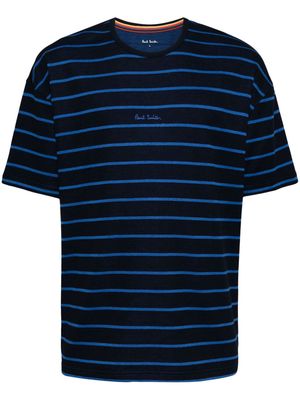 Paul Smith short-sleeved striped pyjama top - Blue