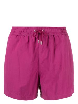 Paul Smith side-stripe detailed swimming shorts - Pink