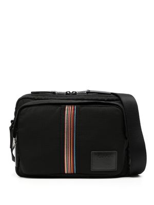 Paul Smith Signature Stripe messenger bag - Black