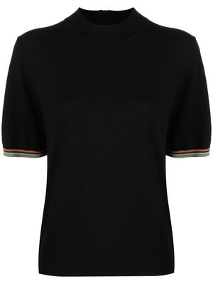 Paul Smith Signature stripe T-shirt - Black