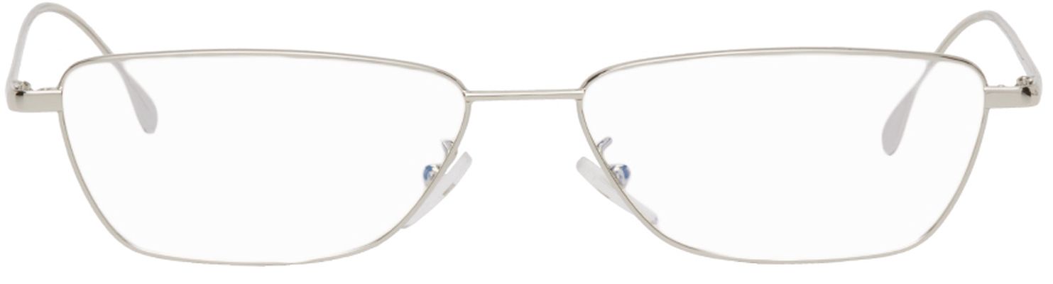 Paul Smith Silver Rectangular Sunglasses