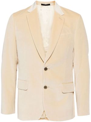 Paul Smith single-breasted cotton blazer - Neutrals