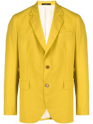 Paul Smith single-breasted wool blazer - Yellow