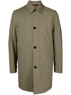Paul Smith single breasted wool raincoat - Neutrals