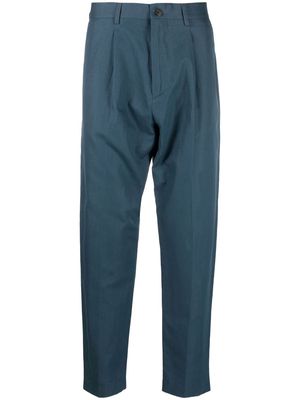 PAUL SMITH slim-cut tailored trousers - Blue