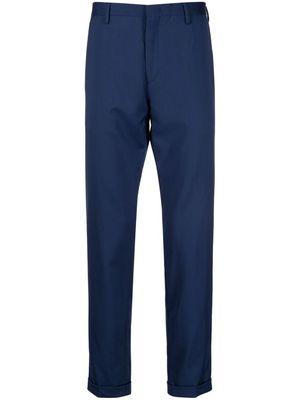 Paul Smith slim-fit tailored wool trousers - Blue
