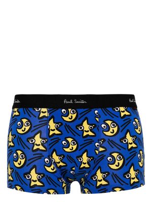 Paul Smith Star And Moon printed briefs - Blue