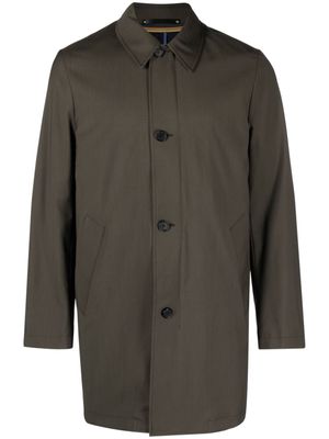 Paul Smith Storm System single-breasted coat - Green