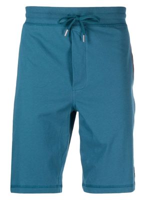 Paul Smith stripe-detail bermuda shorts - Blue