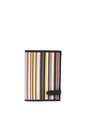 Paul Smith stripe print wallet - Yellow