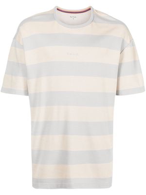 Paul Smith striped crew-neck T-shirt - Brown