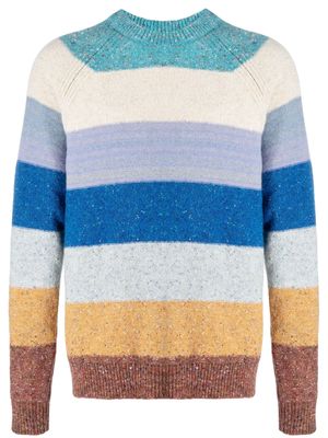 Paul Smith striped knitted wool jumper - Multicolour