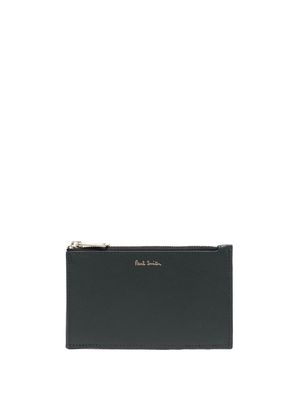 Paul Smith striped leather wallet - Black