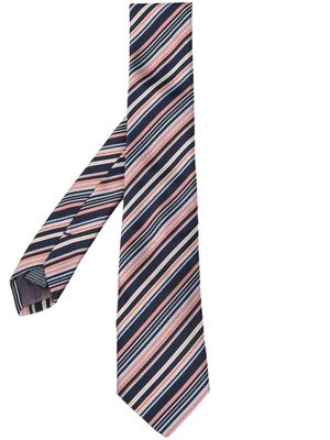 Paul Smith striped silk tie - Multicolour
