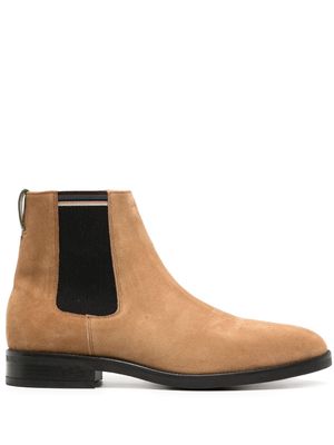 Paul Smith suede Chalsea boots - Brown