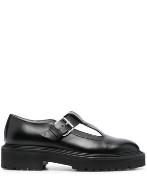 Paul Smith T-bar leather Mary Jane shoes - Black