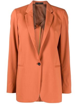 Paul Smith tailored single-breasted blazer - Orange