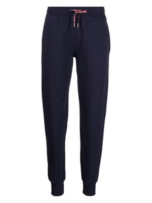 Paul Smith tapered cotton-blend lounge pants - Blue