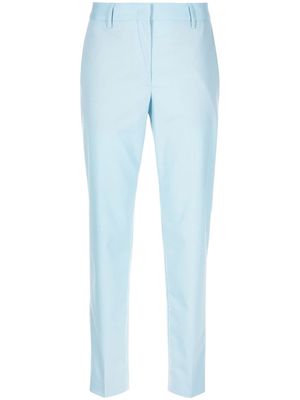 Paul Smith tapered cotton trousers - Blue
