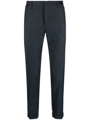 Paul Smith tapered-leg wool chinos - Blue