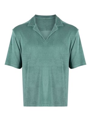 Paul Smith towelling cotton-blend T-shirt - Green