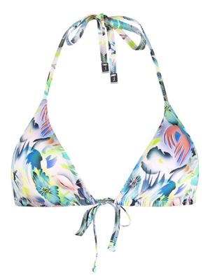 Paul Smith tropical-print bikini top - Multicolour