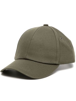 Paul Smith twill baseball cap - Green