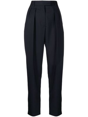 Paul Smith wool tapered trousers - Blue