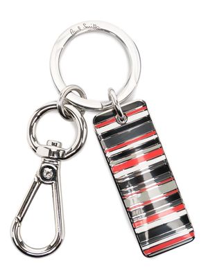 Paul Smith x Manchester United badge keyring - Silver