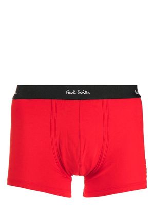 Paul Smith x Manchester United crest-embroidered boxers