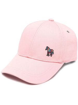 Paul Smith Zebra-motif baseball cap - Pink