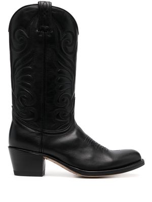 Paul Warmer Kansas De Luxe cowboy boots - Black