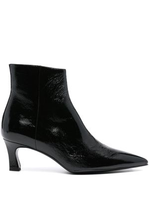 Paul Warmer Michelle 70mm leather boots - Black