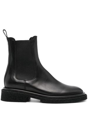 Paul Warmer Mirjam Chelsea leather boots - Black