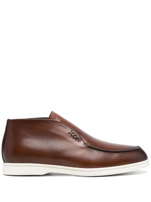 Paul Warmer Mr. Warmer leather loafers - Brown