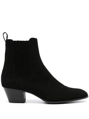Paul Warmer Naomi 65mm suede boots - Black