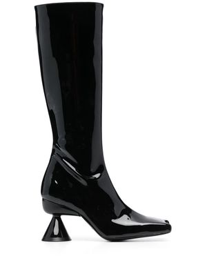 Paula Canovas del Vas 80mm knee-length boots - Black