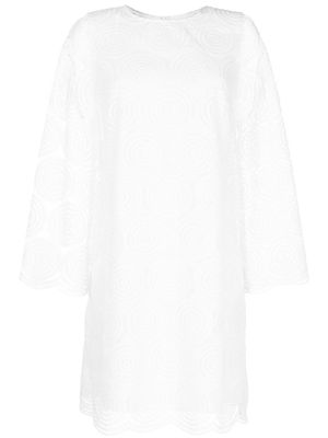 Paule Ka above-knee tulle dress - White