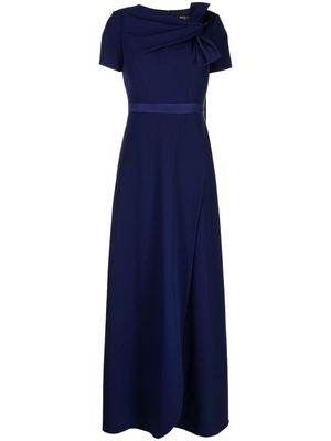 Paule Ka asymmetric long dress - Blue