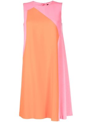 Paule Ka Envers colour-block shift dress - Pink