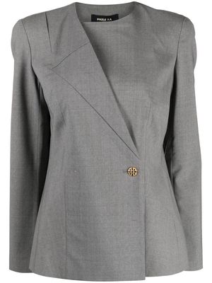 Paule Ka Laine fine suit jacket - Grey