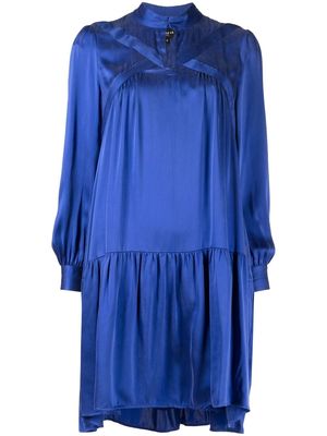 Paule Ka Lavée silk shift dress - Blue