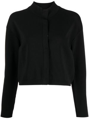 Paule Ka stretch-fit bomber jacket - Black