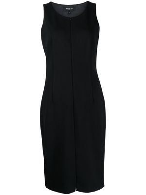 Paule Ka zip-fastening shift dress - Black