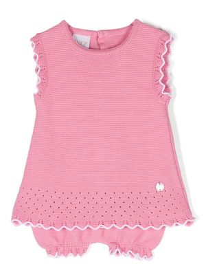 Paz Rodriguez Arcoiris cotton shorts set - Pink